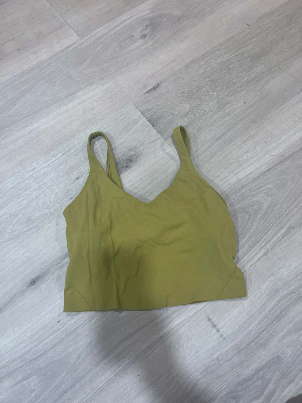 Lululemon Align Tank Top Auric Gold Size 8